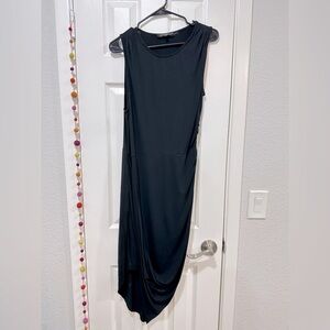 Black Asymmetrical Dress